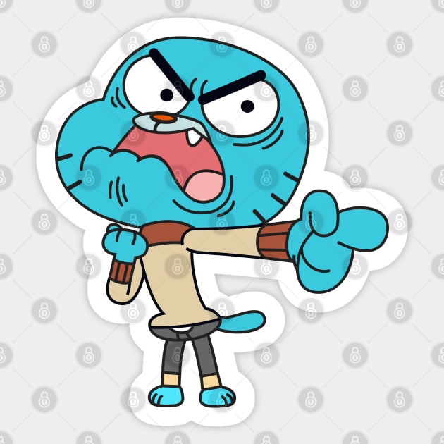 Gumball Sticker by Plushism